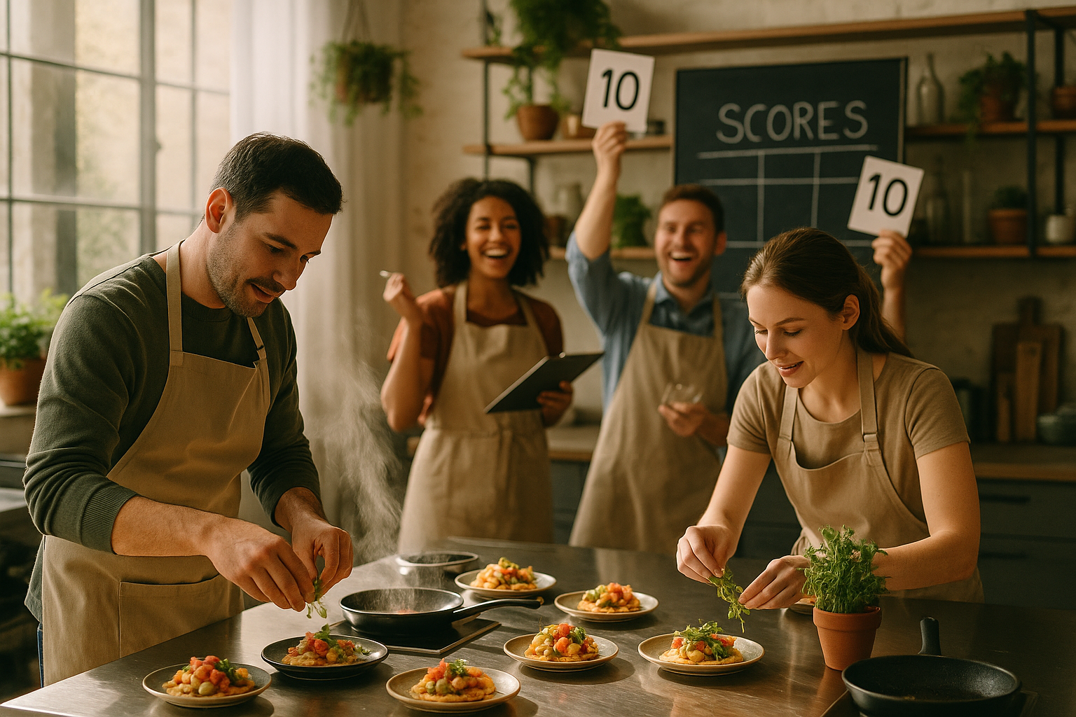 Teamactiviteiten personeelsfeest