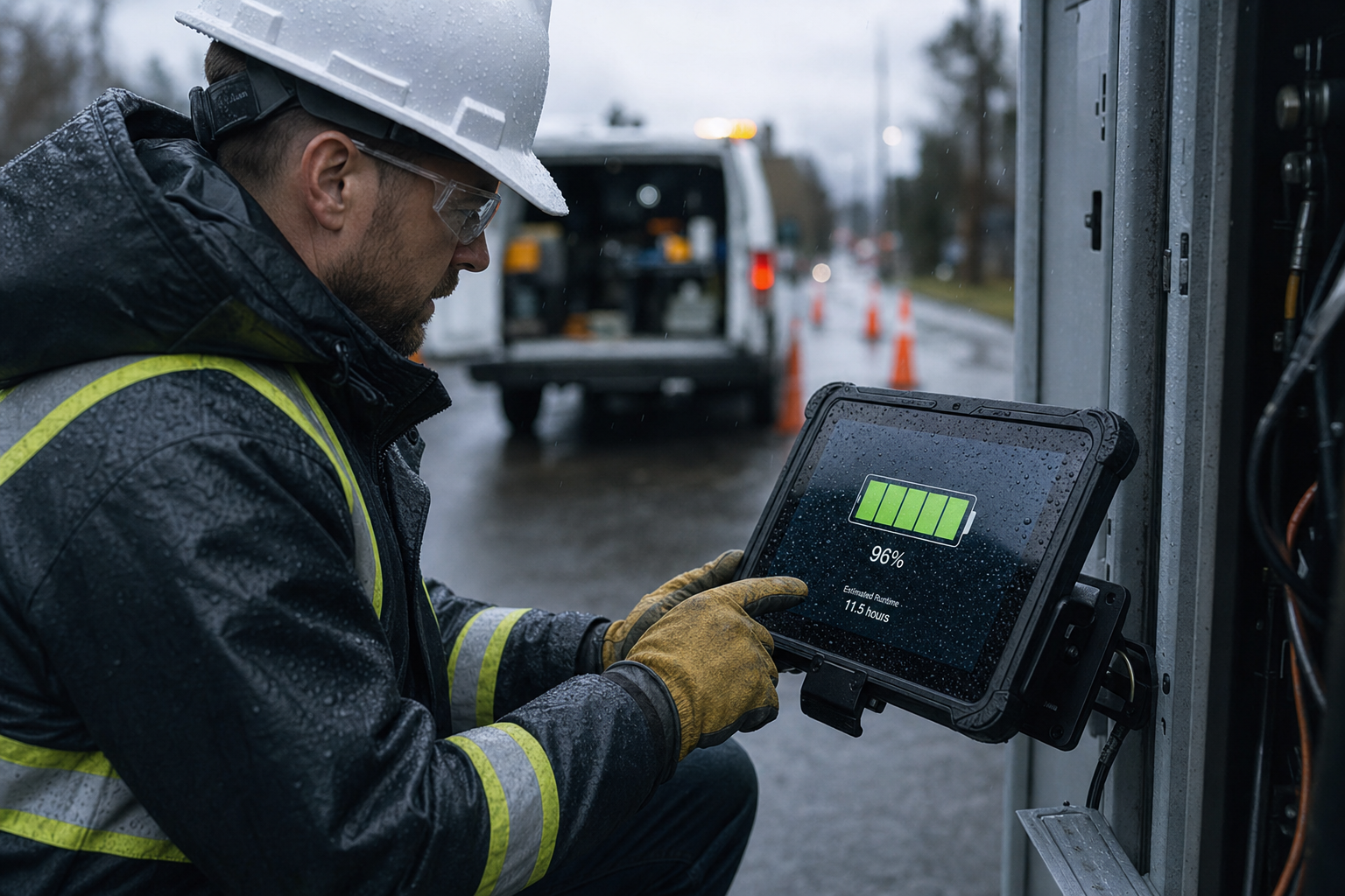 Technische specificaties industriële tablets